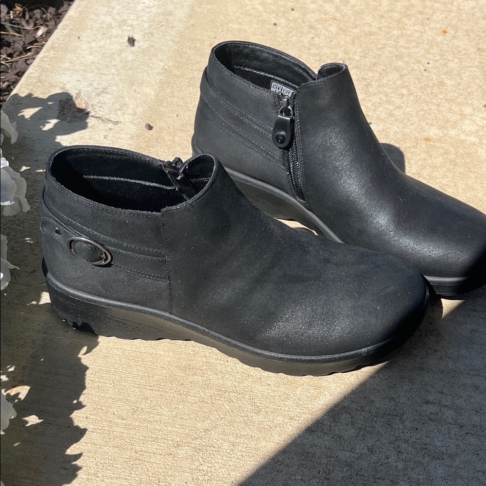 Skechers Black Ankle Boots